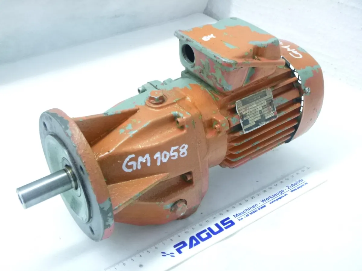 VEM Getriebemotor 0,37 kW, 63 U/min