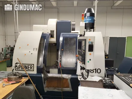Spinner VC810 Vertical Machining Centre – RESALE