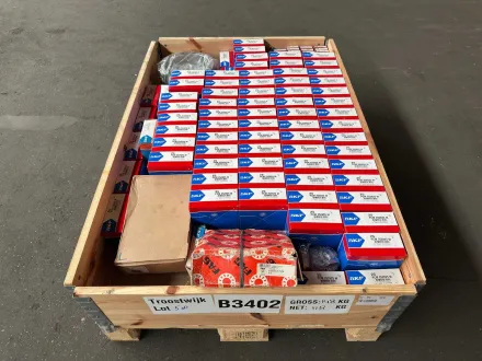 SKF / FAG – Charge von Lagern und Lagerteilen 118KG – RESALE