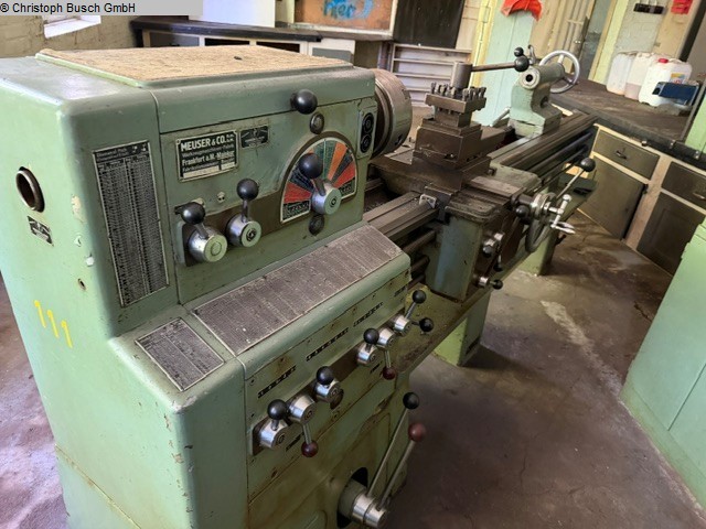 MEUSER MS 15 Drehmaschine-konventionell-elektronisch