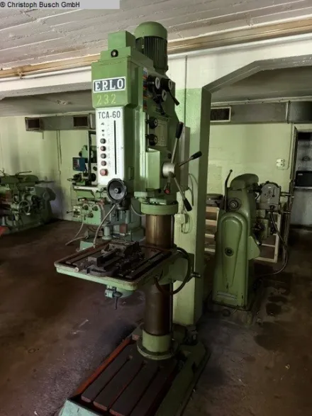 Erlo TCA 60 Ständerbohrmaschine – RESALE