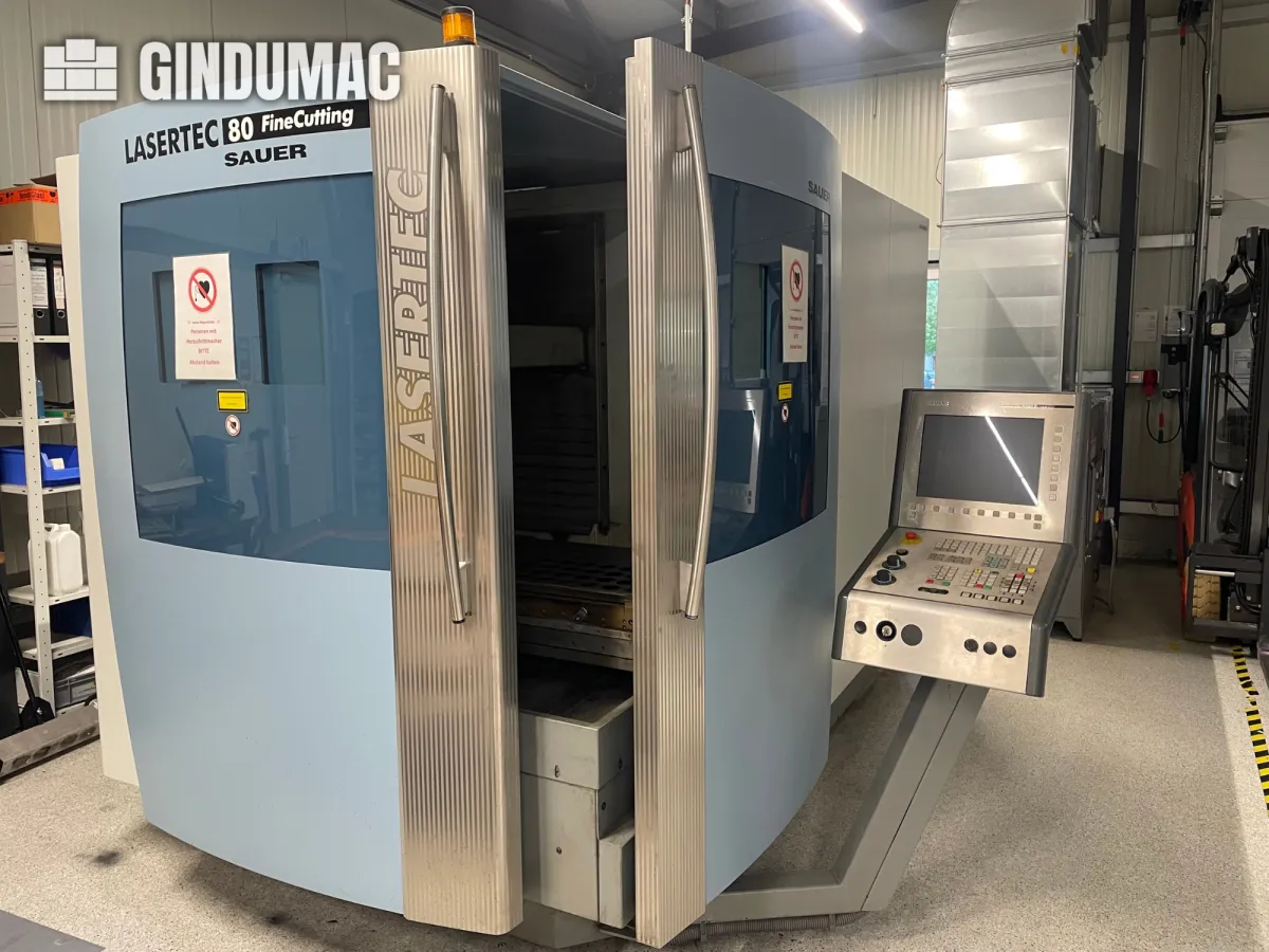 DMG Sauer Lasertec80 FineCutting