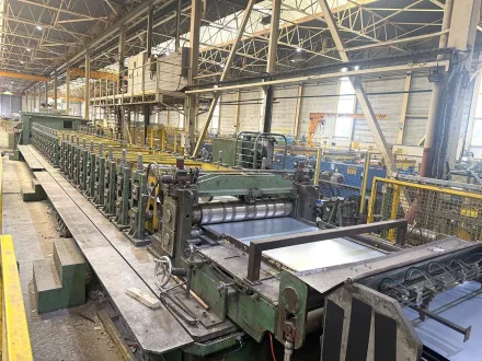 Dima rollforming line 1200 x 1,5 mm Decoiling + / or Roll forminglines – RESALE