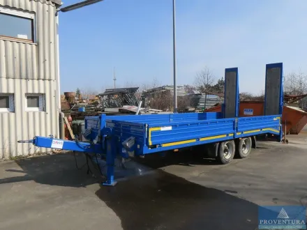 Lkw-Tiefladeanhänger BLOMENRÖHR 664/11900, EZ 2017 – RESALE