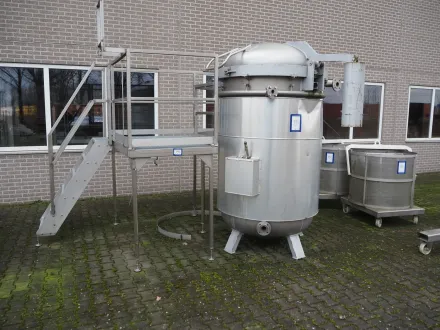 Siemerink Geertruidenberg Siemerink B.V. Geertruidenberg vertical autoclave, – RESALE
