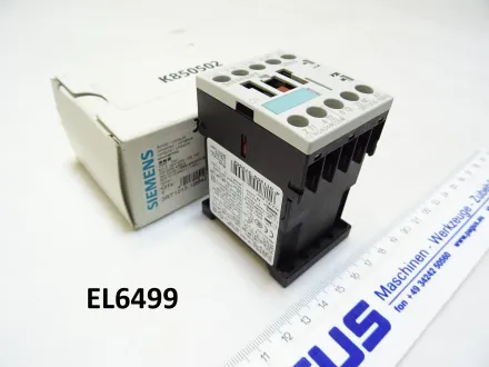 Siemens Schütz 3RT1015-1BB42, 3,0 kW – RESALE