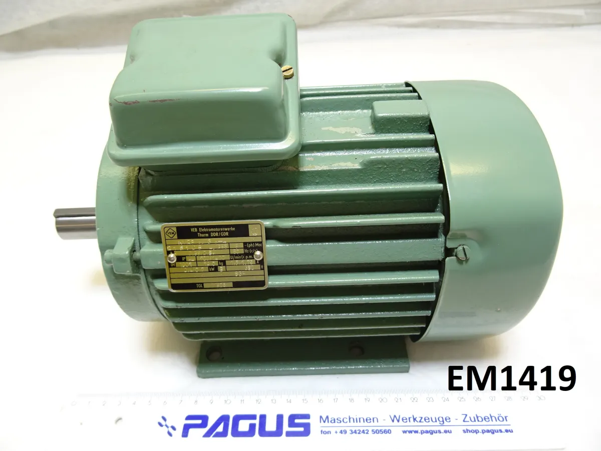 VEM Elektromotor 0,4/0,7 kW, 700/1400 U/min