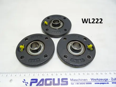 Ina Wälzlager Vierloch-Flanschlager GG.ME04 + GAY20-NPP-B Ø 20 m – RESALE