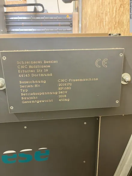 Holzfraese 1680 CNC-Bearbeitung – RESALE