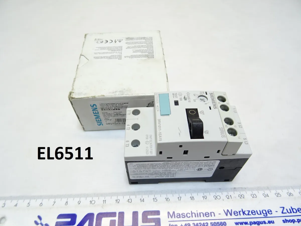 Siemens Motorschutzschalter 3RV1011-1EA15, 2,8 - 4,0 A