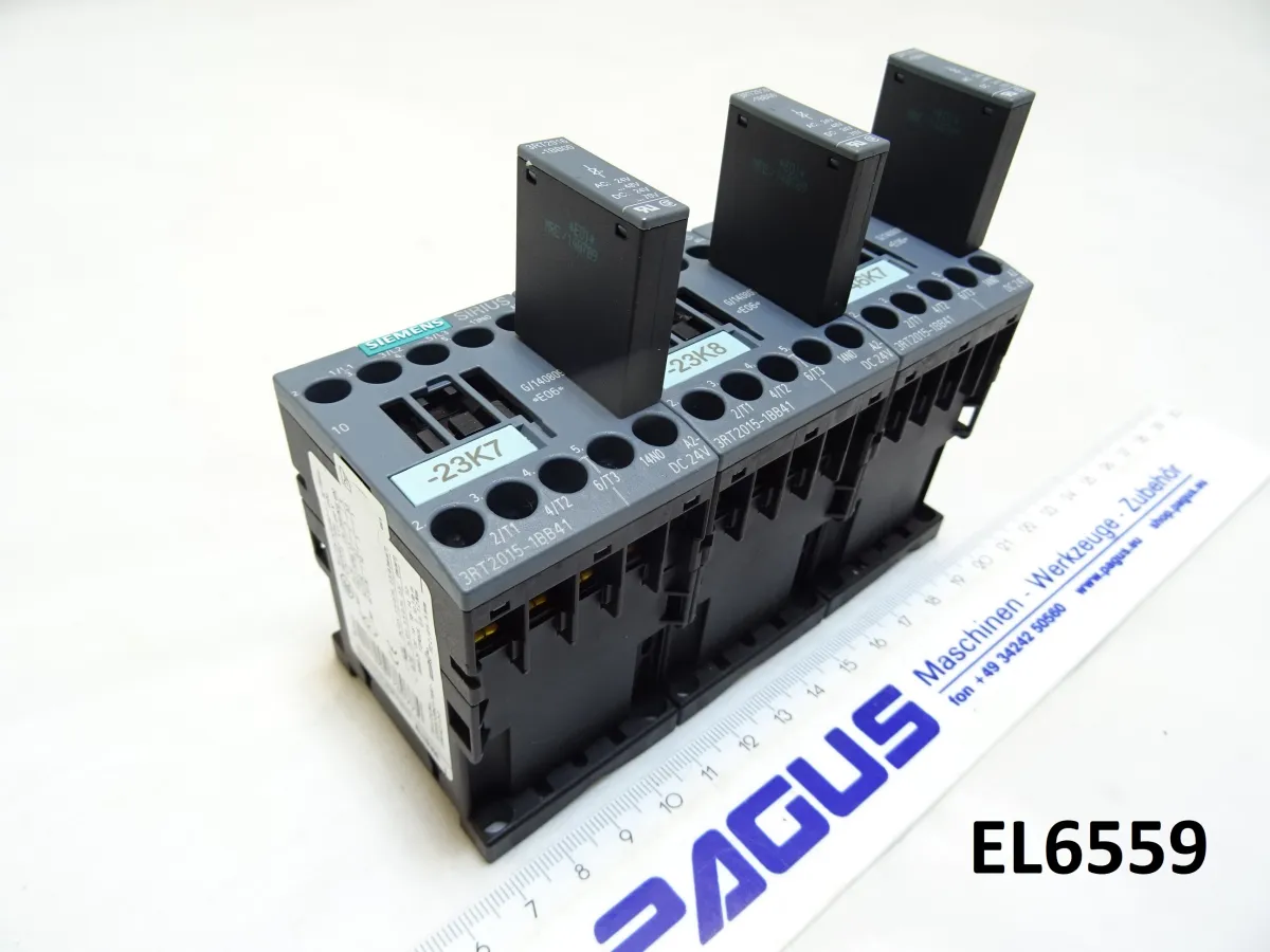 Siemens Schütz 3RT2015-1BB41, 3,0 kW, 3 Stück
