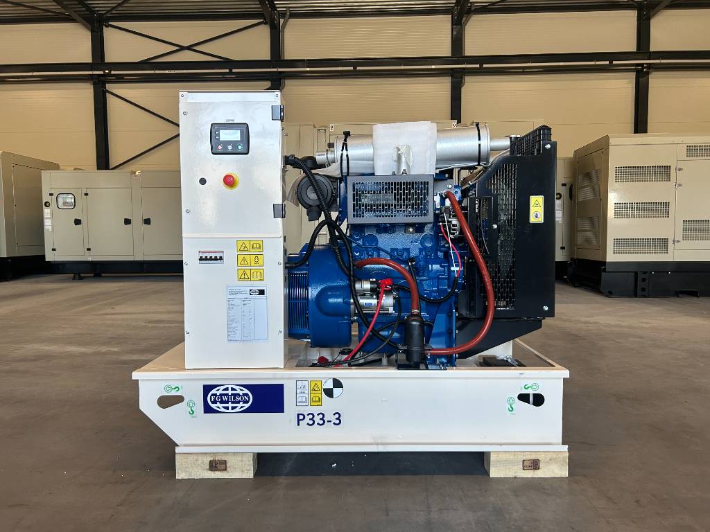FG Wilson P33-3 - 33 kVA Open Genset - DPX-16003-O Diesel Stromaggregat