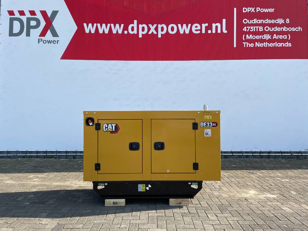 CAT DE33GC - 33 kVA Stand-by Generator Set - DPX-18204 Diesel Stromaggregat