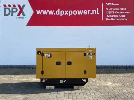 Cat DE33GC - 33 kVA Stand-by Generator Set - DPX-18204 Diesel Stromaggregat – RESALE