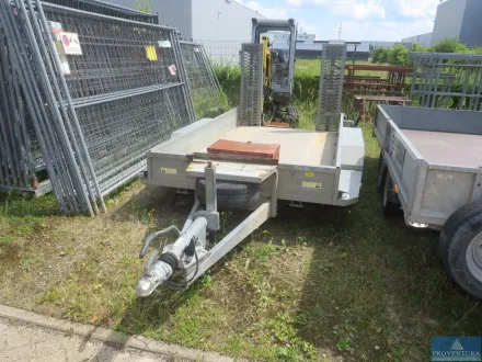Pkw-Trailer/Minibagger-Anhänger SARIS C3500, EZ. 2 – RESALE
