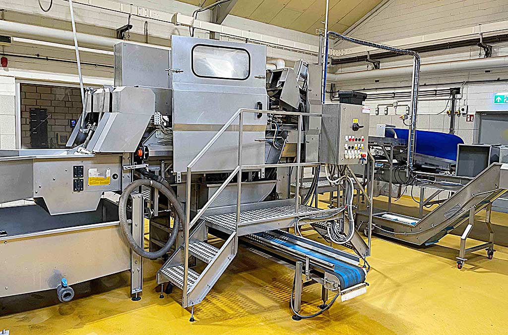 ABL DR 50 Apfelschneideanlage