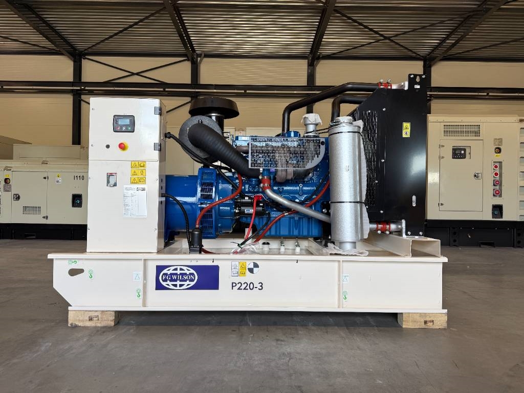 FG Wilson P220-3 - 220 kVA Open Genset - DPX-16012-O Diesel Stromaggregat
