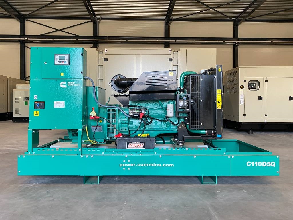 Cummins C110D5Q - Open Genset - DPX-18509-Q-O Diesel Stromaggregat