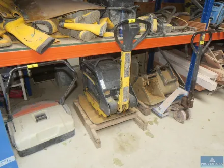 Rüttelplatte BOMAG BPR 35/60 D – RESALE