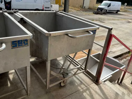 SBC – Edelstahl-Transportbehälter – RESALE