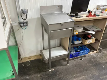 KAUFLER – Edelstahl-Arbeitsschrank – RESALE