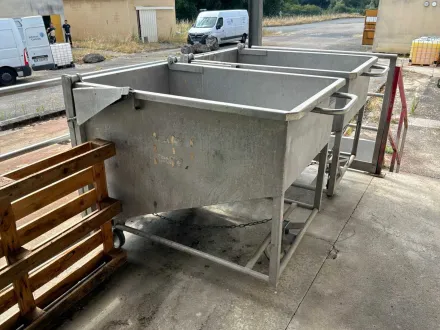 SBC – Edelstahl-Transportbehälter – RESALE