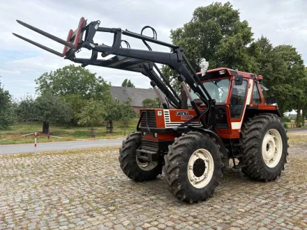 Fiat Trattori - 1380 DT Oldtimer - 1981 - H-Kennzeichen – BAAS Frontlader – Restauriert – RESALE
