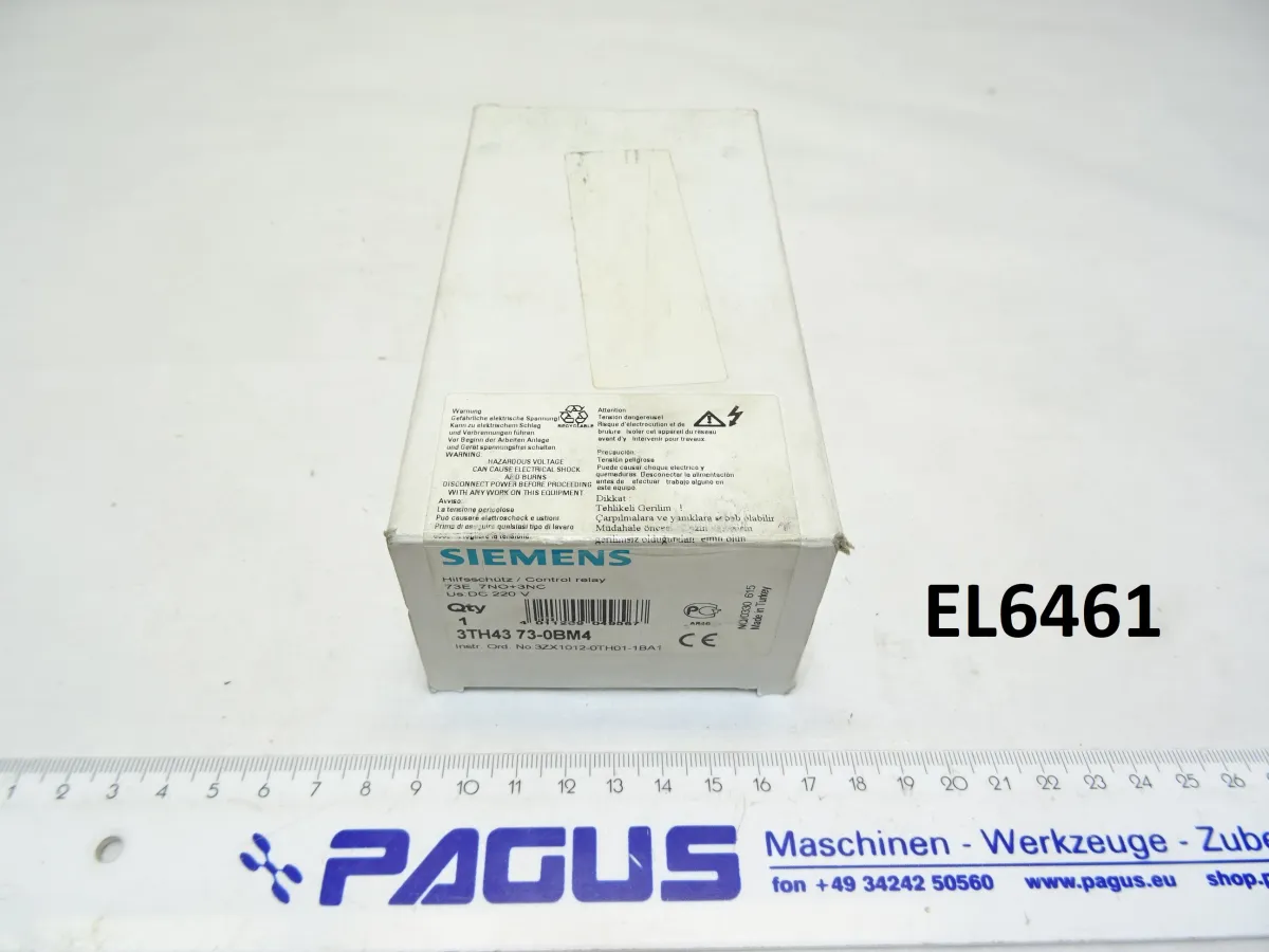 Siemens Hilfsschütz 3TH4373-0BM4