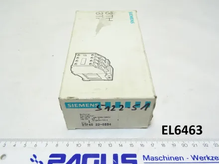 Siemens Schütz 3TF4022-0BB4 – RESALE