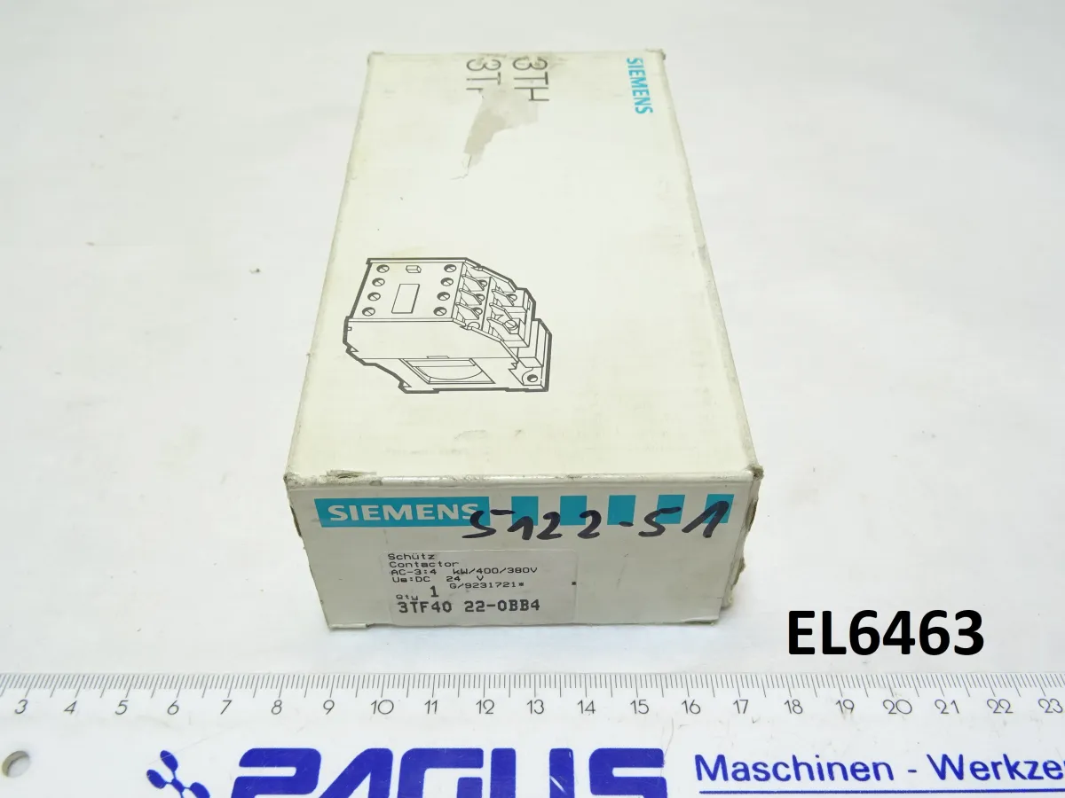 Siemens Schütz 3TF4022-0BB4
