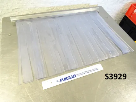 Streifenvorhang 620 x 410 mm, zwei Lagen – RESALE
