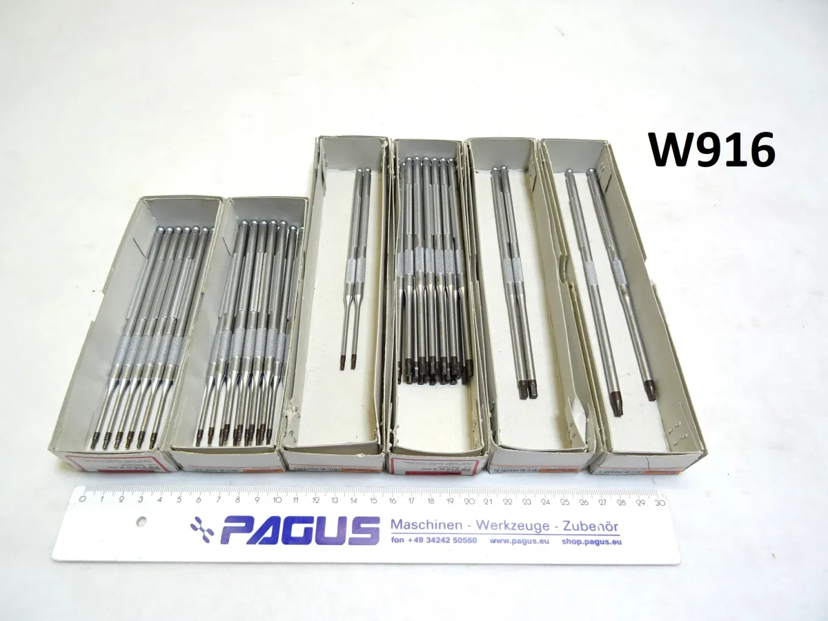 Sortiment 6 mm-Wechselklingen, 45 Stück