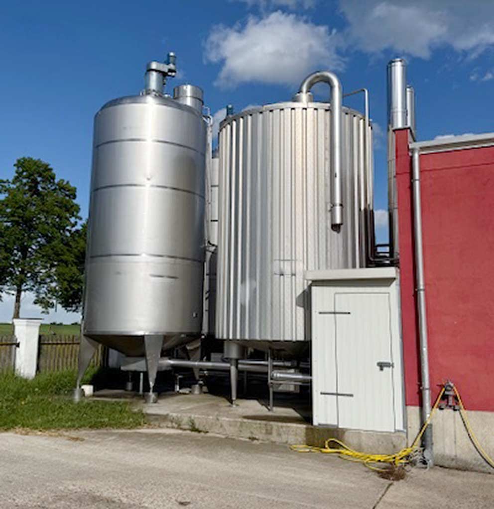Ullmann 25000l/14000l Raw Milk Storage Tank