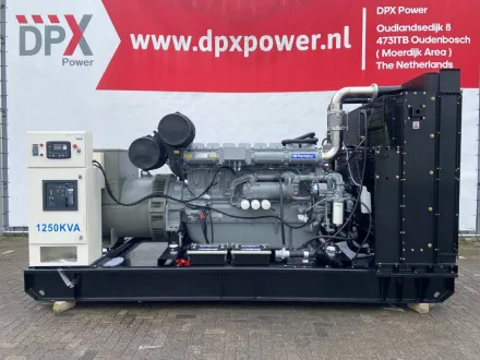 Perkins 4008TAG3 - 1250 kVA Open Genset - DPX-19821-O Diesel Stromaggregat – RESALE