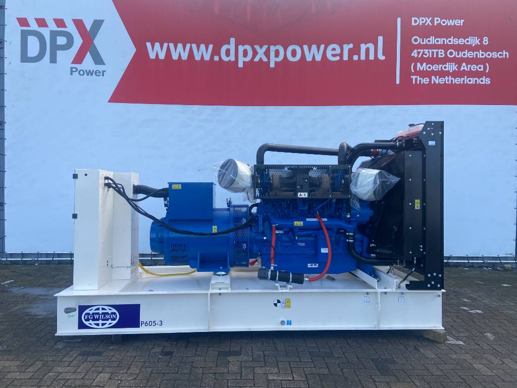 FG Wilson P605-3 - 605 kVA Open Genset - DPX-16021-O Diesel Stromaggregat