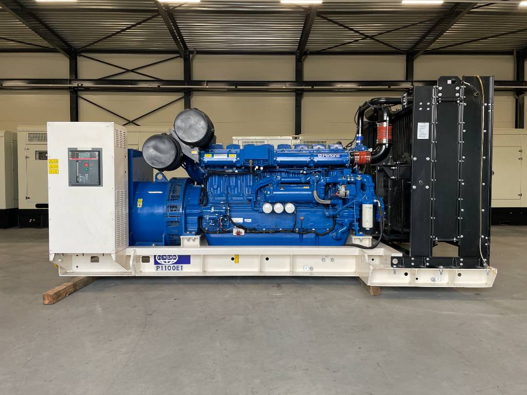 FG Wilson P1100-E1- 1.100 kVA Open Genset - DPX-16027-O Diesel Stromaggregat