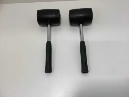 (2x) Rückstoßfreie Gummihammer – RESALE