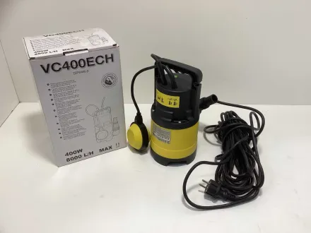 Schmutzwasser-Tauchpumpe – 400 Watt – 8000 L/h – RESALE