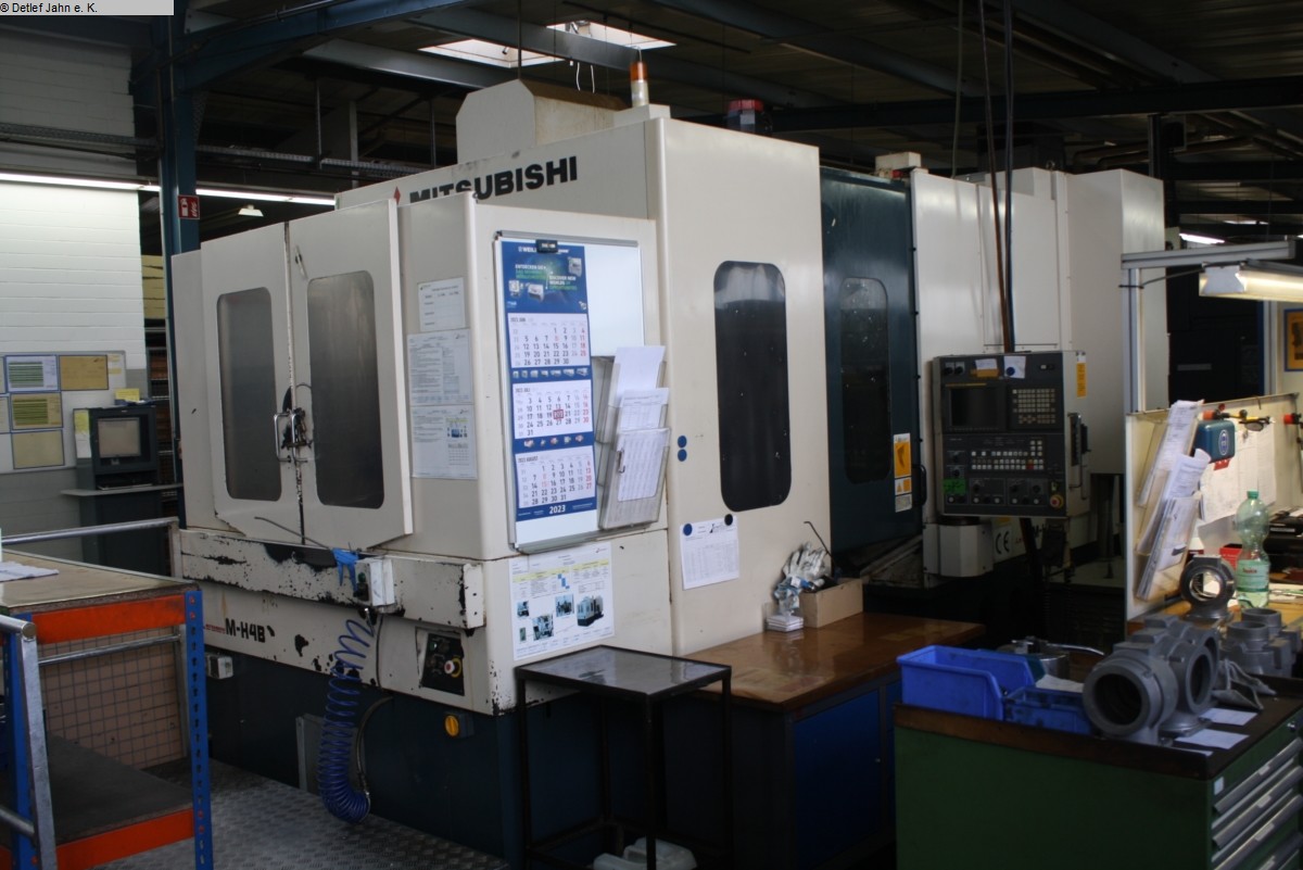 Mitsubishi M-H4B Bearbeitungszentrum - Horizontal