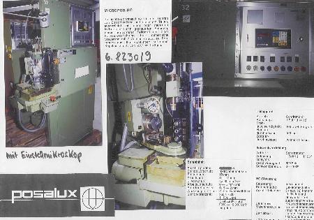 POSALUX MICROFOR PNC 3 Sonderfeinbohrmaschine