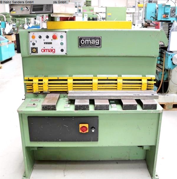 OMAG CEL 104 Cizallas hidráulicas