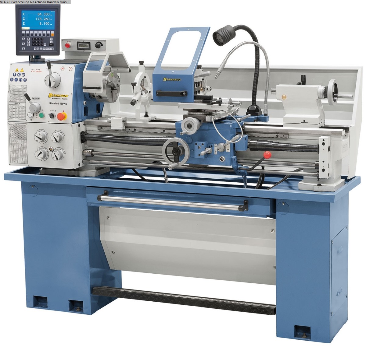 BERNARDO STANDARD 165 V-D Drehmaschine-konventionell-elektronisch