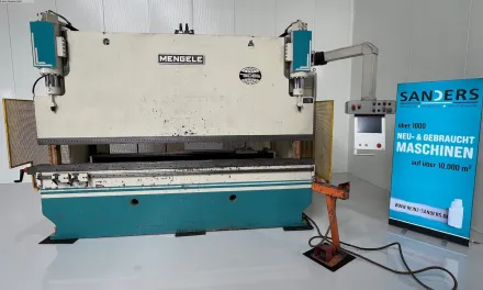 Gwf-Mengele HB 125 - 3 Abkantpresse - hydraulisch – RESALE
