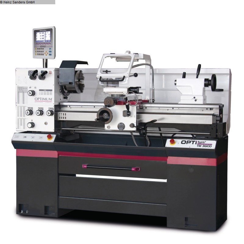 OPTIMUM OPTIturn TM 3610D Drehmaschine-konventionell-elektronisch