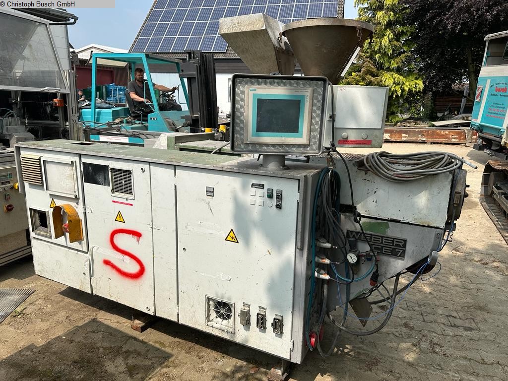 WEBER CE 7 Extruderschneckenfräsmaschine