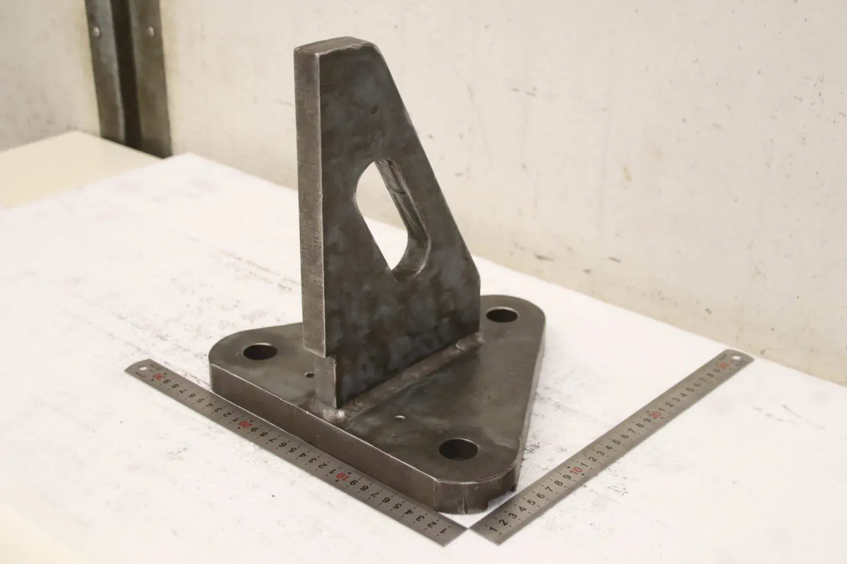 Stahl 280/250/H290 mm Aufspannwinkel mit Nut