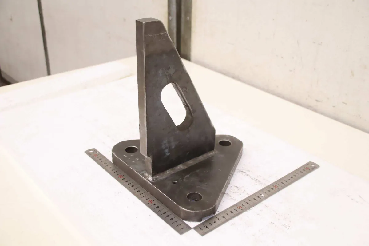 Stahl 280/250/H320 mm Aufspannwinkel mit Nut
