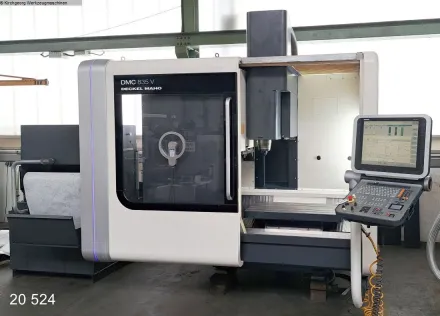 Dmg Deckel- Maho DMC 835 V Bearbeitungszentrum - Vertikal – RESALE