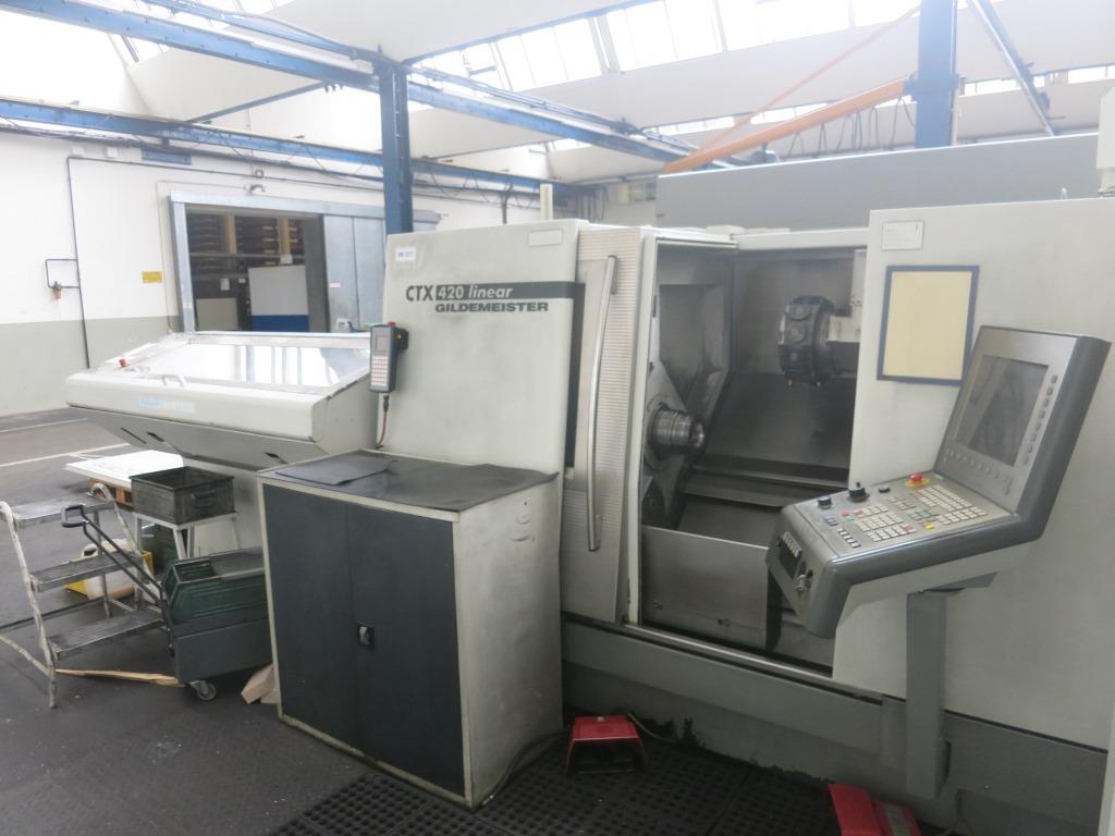 GILDEMEISTER CTX 420 Liner V 6 CNC Drehmaschine