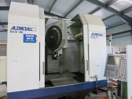 Alzmetall BAZ 35 CNC 120.60 Bearbeitungszentrum - Vertikal – RESALE